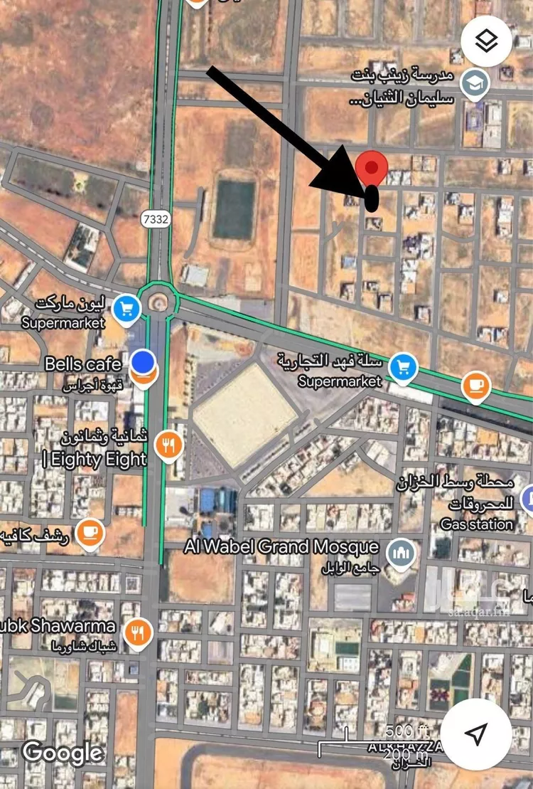 أرض للبيع في شارع ضياء الدين الشافعي, حي الملك سلمان بن عبد العزيز, مدينة رياض الخبراء, منطقة القصيم