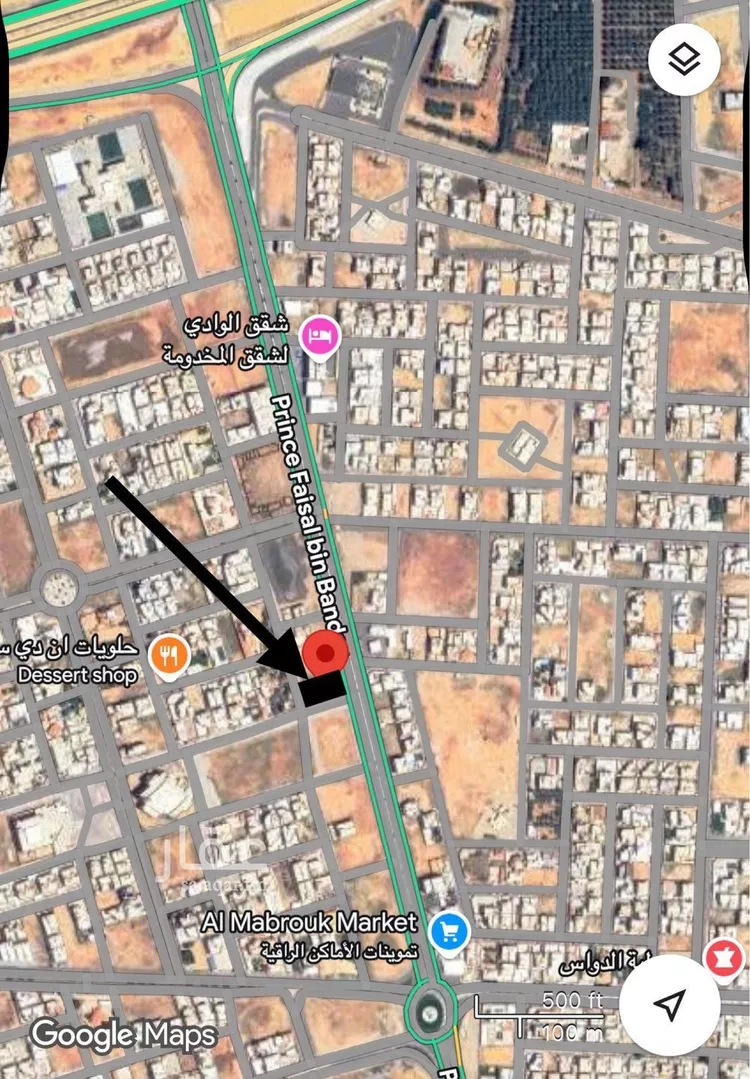 أرض للبيع في شارع طريق الامير فيصل بن بندر, حي اليرموك, مدينة رياض الخبراء, منطقة القصيم