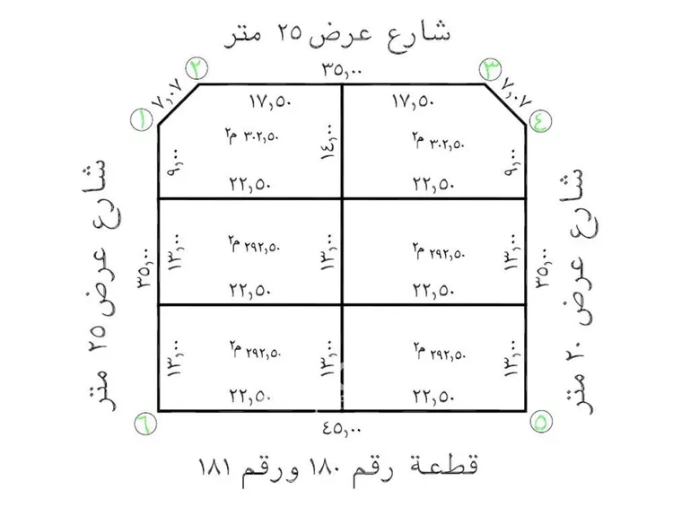 أرض للبيع في شارع الزاويه, حي المنار, مدينة البدائع, منطقة القصيم صورة 2