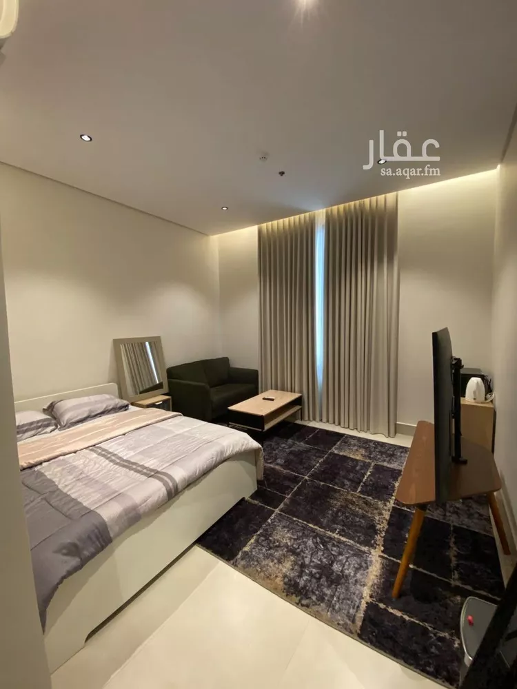 استوديو للإيجار في حي الحمراء, مدينة الخبر, المنطقة الشرقية صورة 4