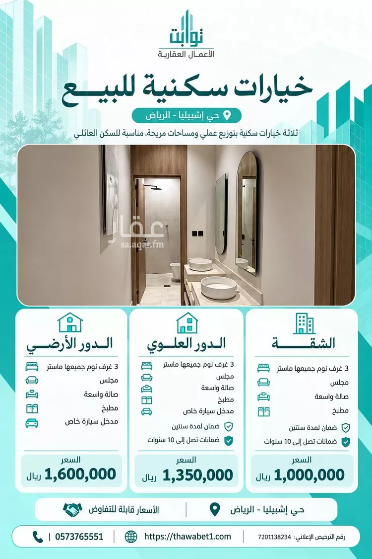دور للبيع في شارع الكرا, حي إشبيلية, مدينة الرياض, منطقة الرياض