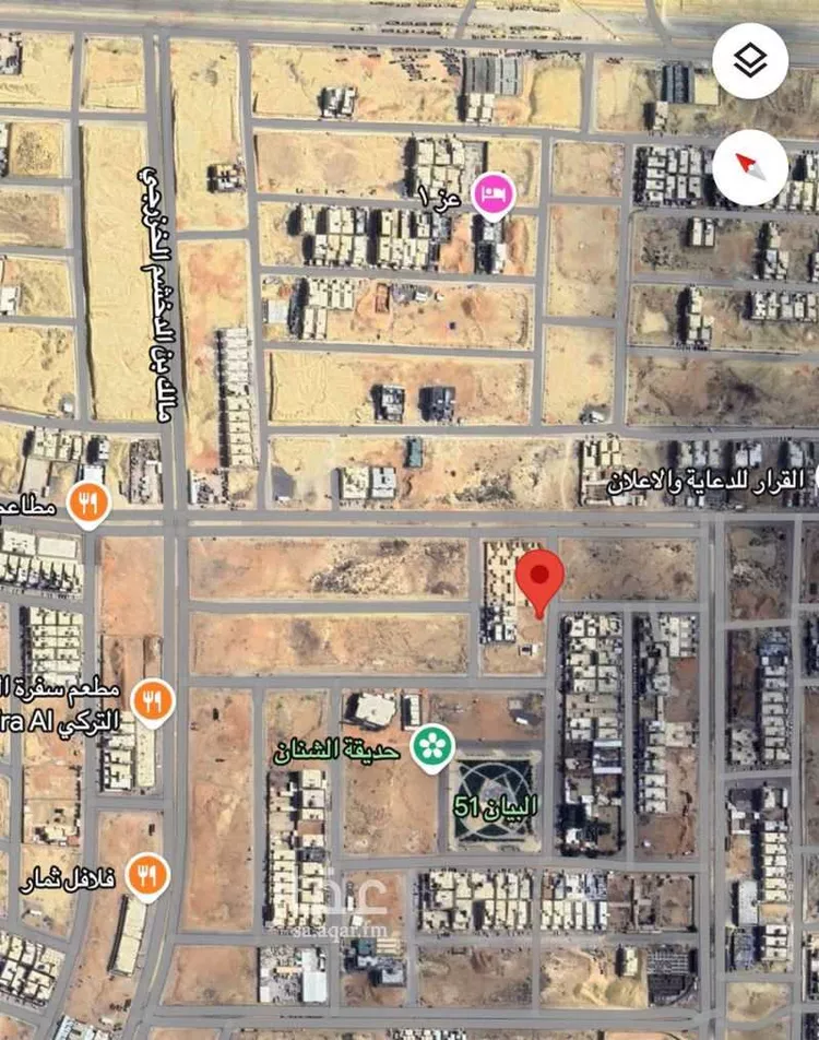 أرض للبيع في شارع أبي الحسن التونسي, حي البيان, مدينة الرياض, منطقة الرياض صورة 2