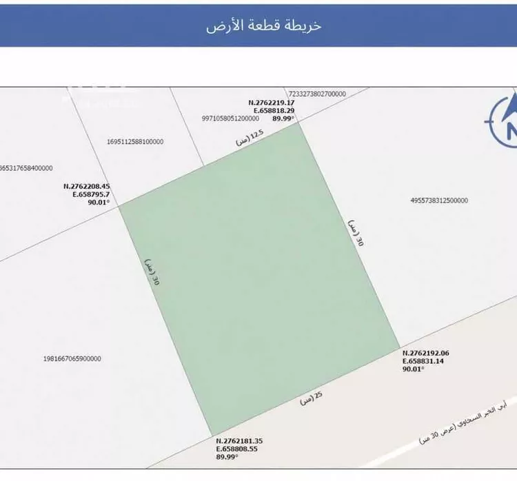 أرض للإيجار في شارع أبي الخير السخاوي, حي بنبان, مدينة الرياض, منطقة الرياض