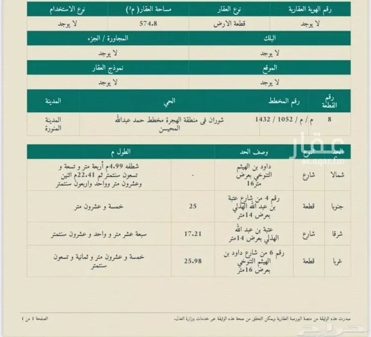 أرض للبيع في شارع عتبة ابن عبدالله الهذلي, حي السد, مدينة المدينه المنوره, منطقة المدينة المنورة