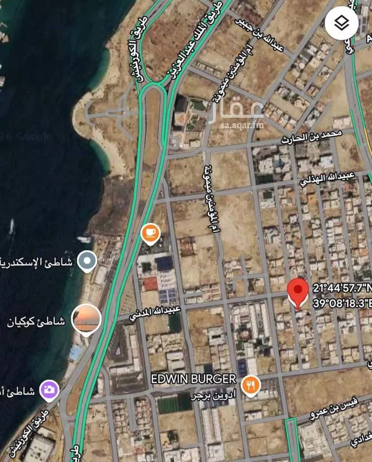Land for Sale in Jeddah Obhur Al Janoubiah