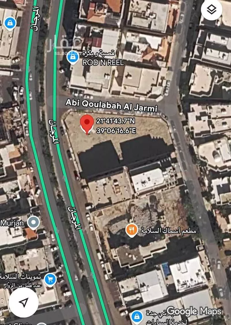 Land for Sale in Jeddah Al Murjan