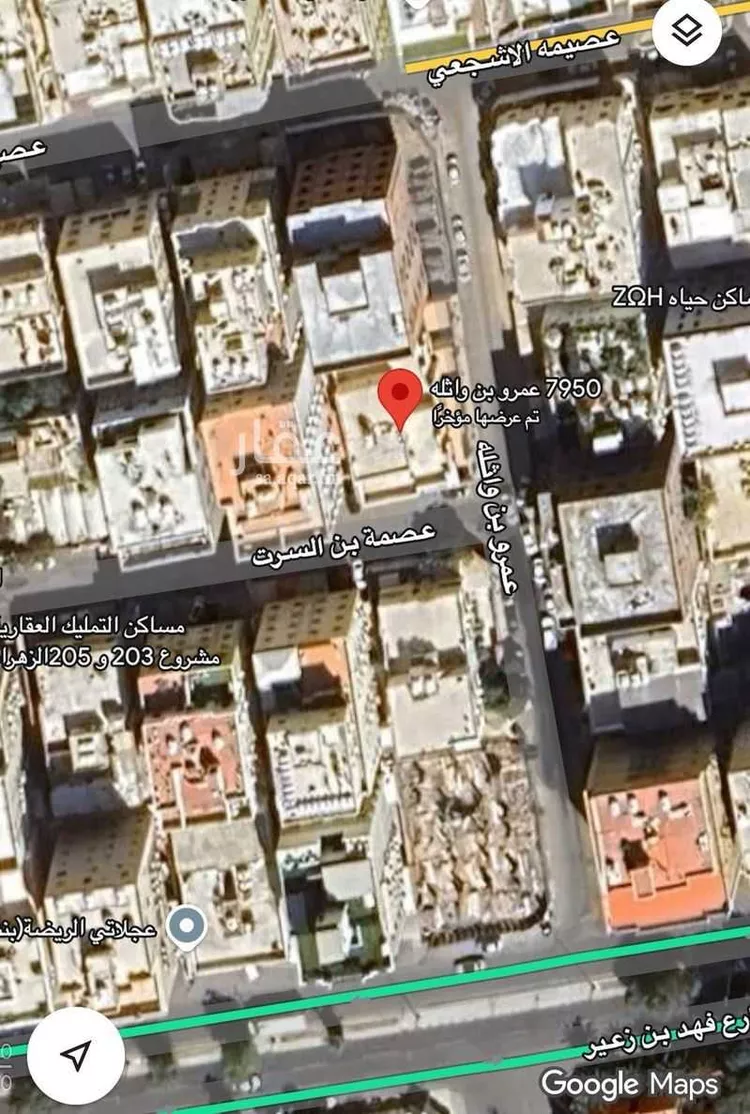 أرض للبيع في شارع عمرو بن واثله, حي الزهراء, مدينة جدة, منطقة مكة المكرمة