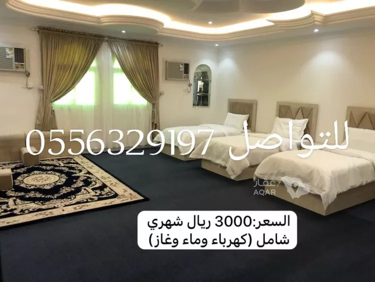 شقة للإيجار في شارع عكرمة بن عبيد الخولاني, حي العزيزية, مدينة المدينة المنورة, منطقة المدينة المنورة 16