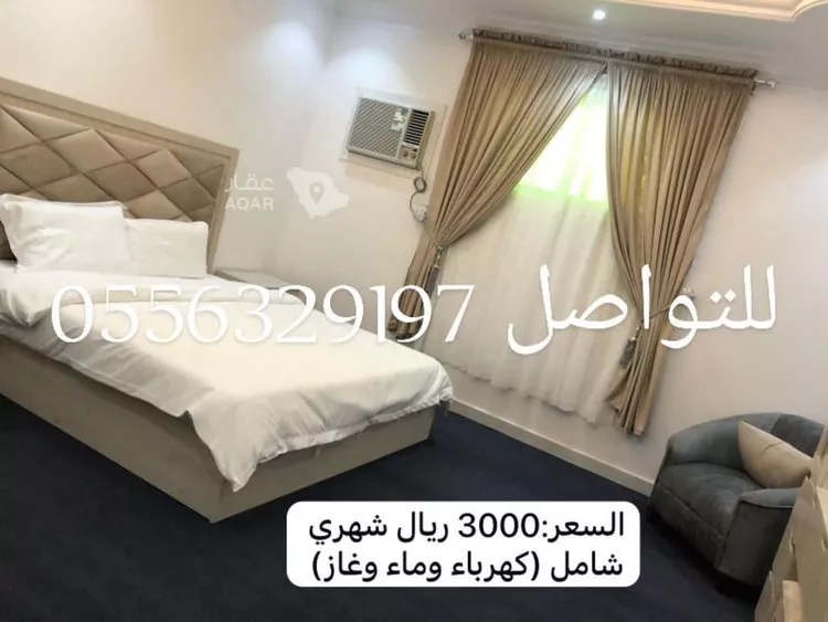شقة للإيجار في شارع عكرمة بن عبيد الخولاني, حي العزيزية, مدينة المدينة المنورة, منطقة المدينة المنورة صورة 2