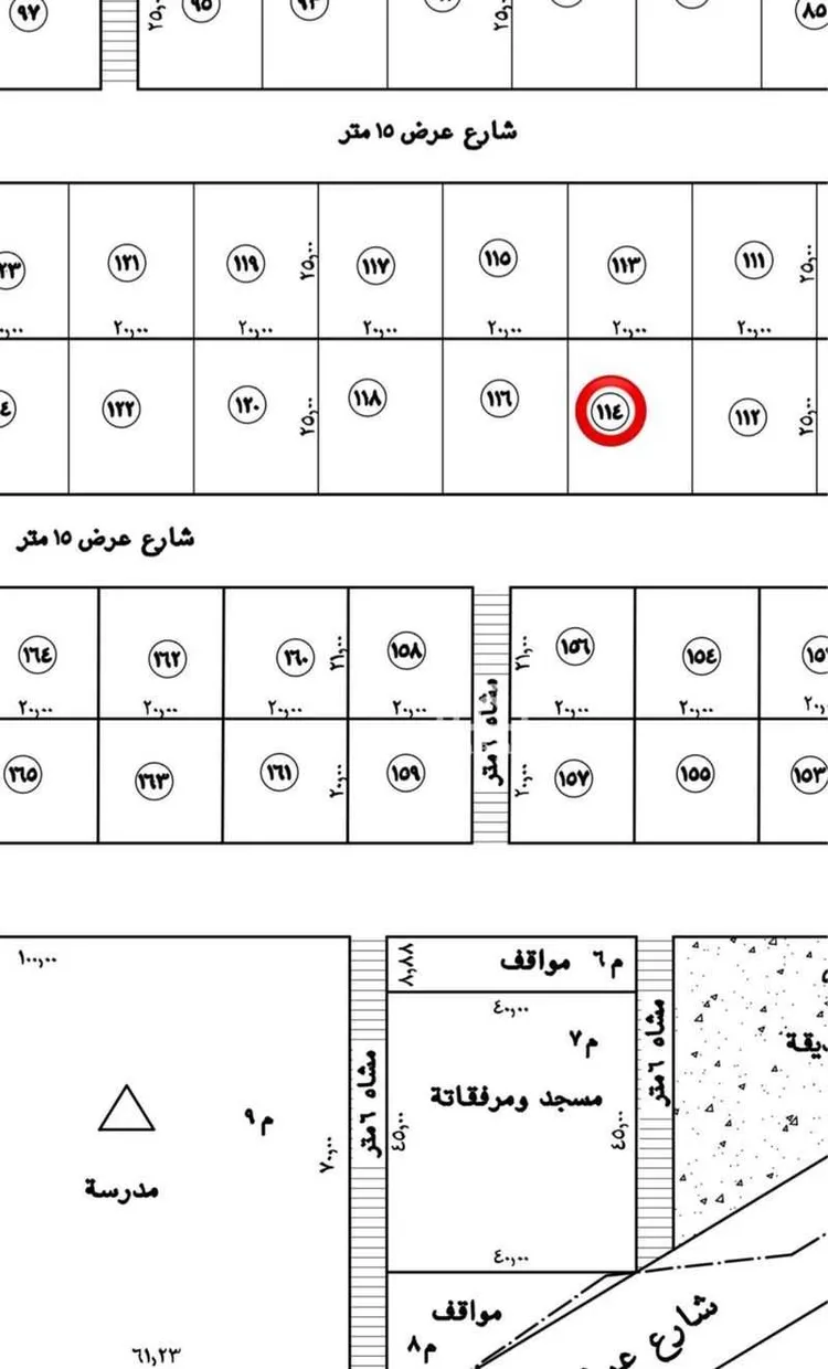 أرض للبيع في شارع المزاحميه 59, مدينة المزاحمية, منطقة الرياض صورة 3
