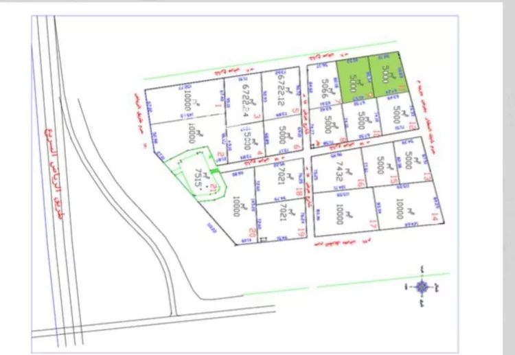 Land for Rent in Dammam Al Hadabah صورة 2