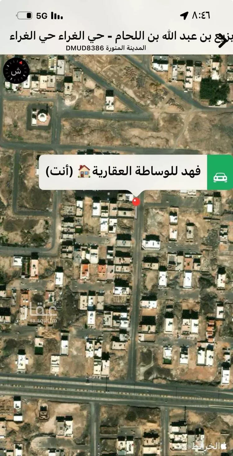 أرض للبيع في شارع بزيع بن عبد الله بن اللحام, حي الغراء, مدينة المدينه المنوره, منطقة المدينة المنورة صورة 2