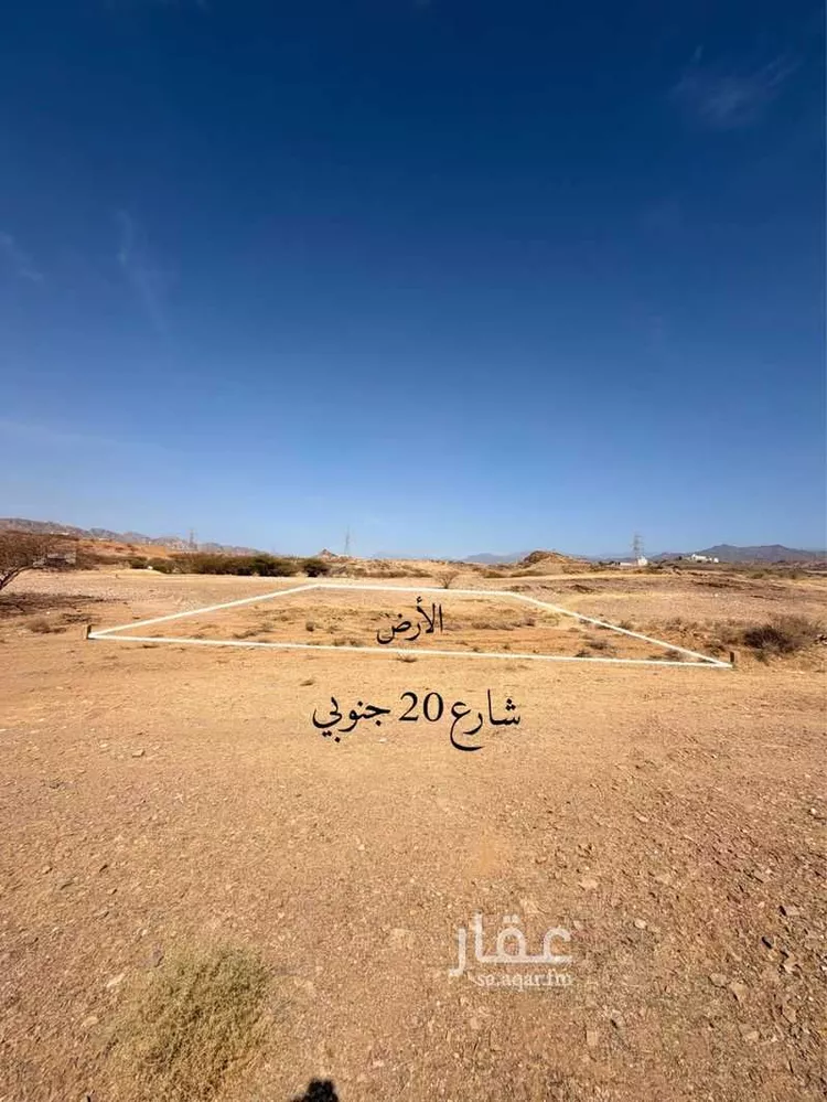 أرض للبيع في حي لصوب, مدينة لصوب, منطقة عسير