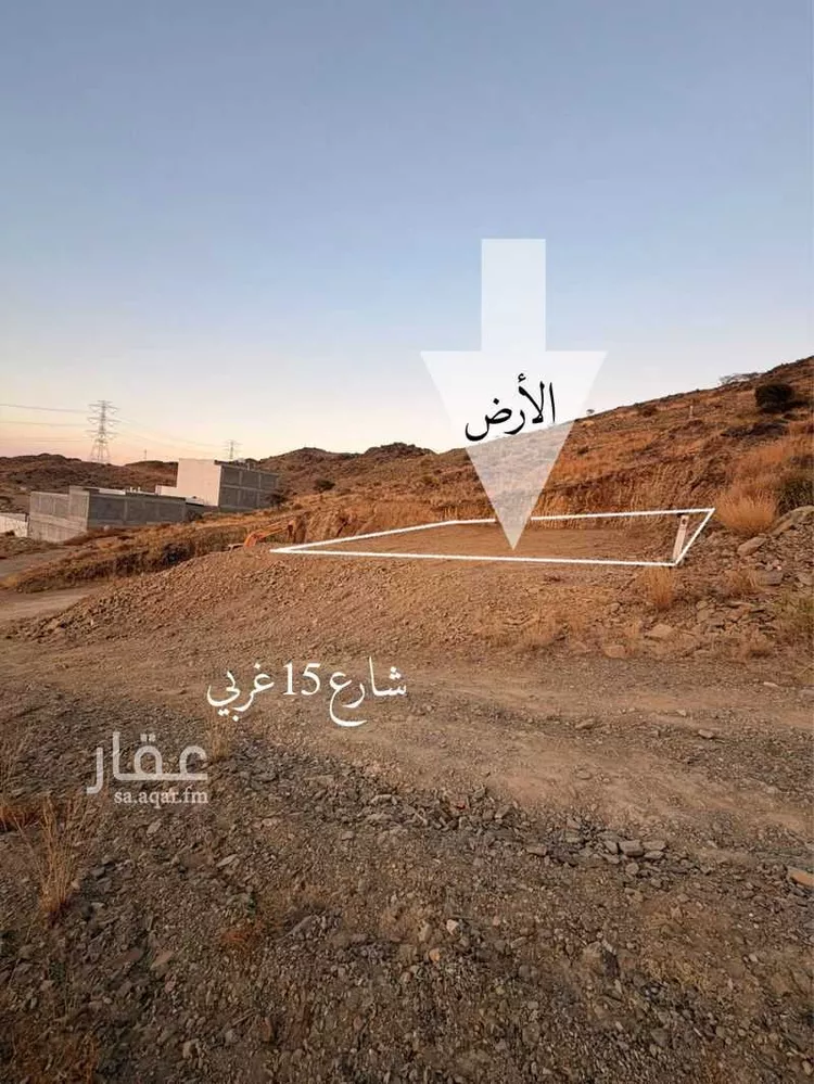 أرض للبيع في حي المروة, مدينة أبها, منطقة عسير صورة 3