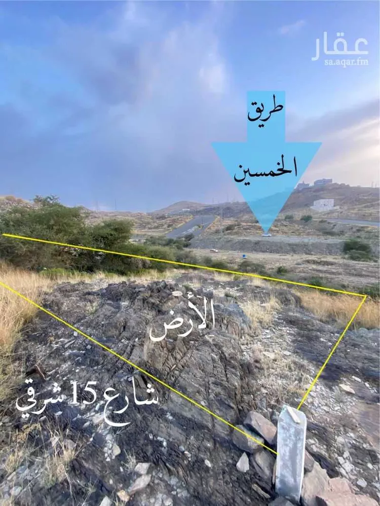 أرض للبيع في حي المروة, مدينة ابها, منطقة عسير صورة 3