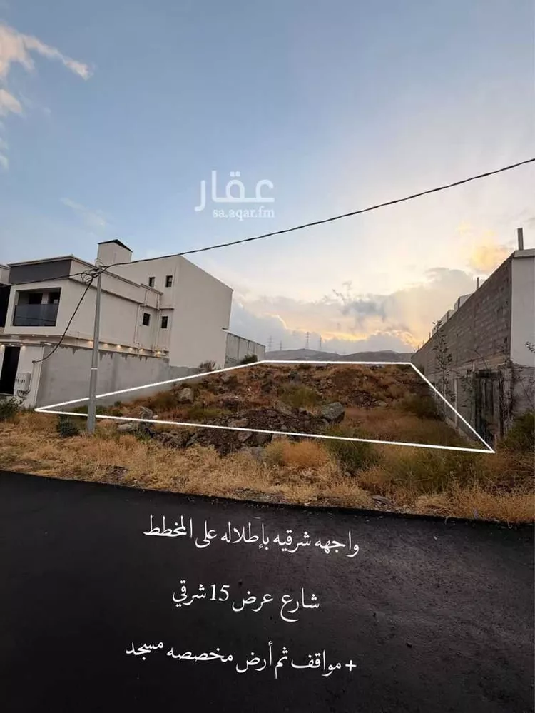 أرض للبيع في حي الوادي, مدينة أبها, منطقة عسير صورة 2