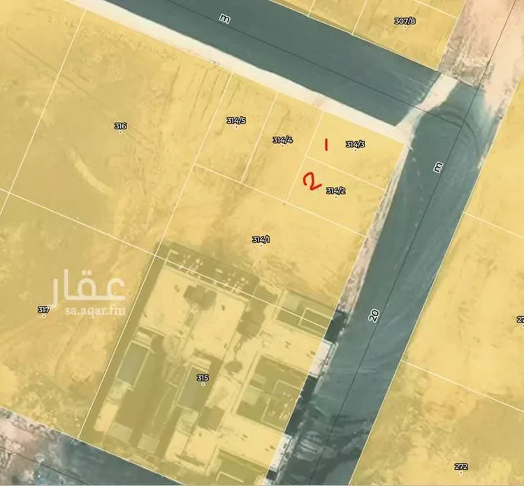 أرض للبيع في شارع بن فرحان, حي ضاحية نمار, مدينة الرياض, منطقة الرياض صورة 2