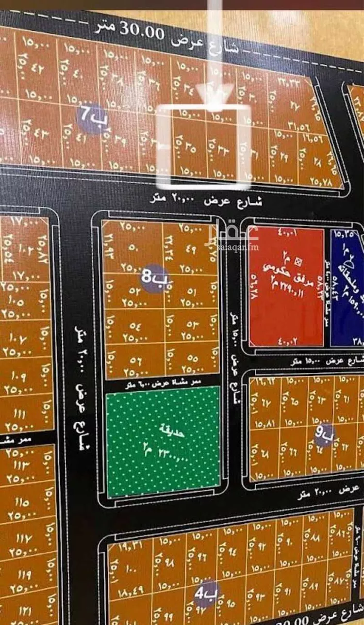 أرض للبيع في حي ضراس, مدينة البصر, منطقة القصيم صورة 5