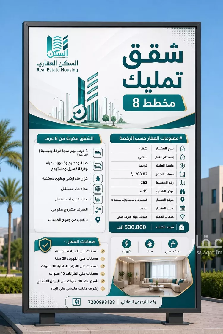 Apartment for Sale in Jazan Ash Shati