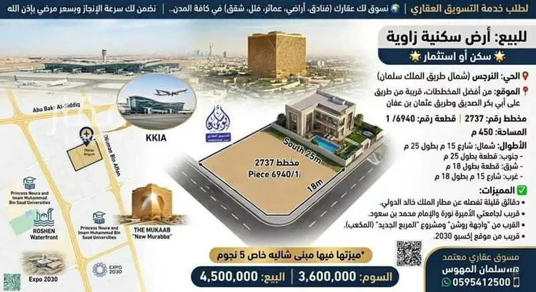 استراحة للبيع في شارع محمد بن أبي الثناء, حي النرجس, مدينة الرياض, منطقة الرياض