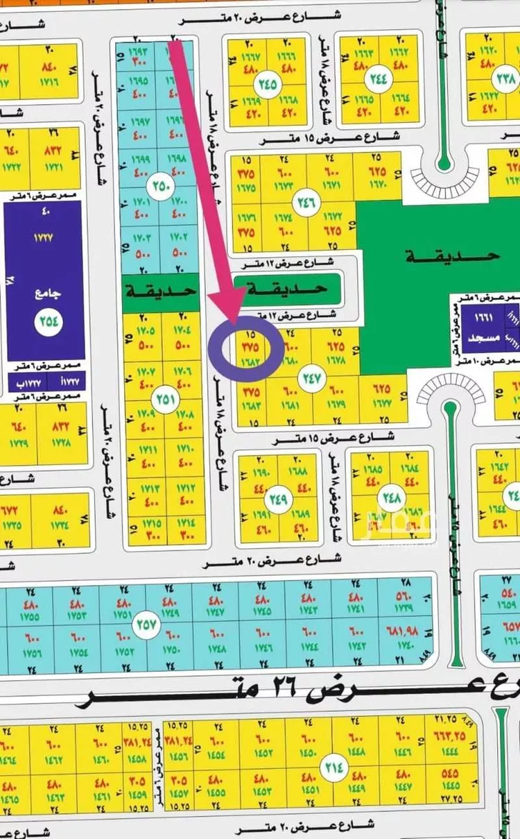 أرض للبيع في شارع عبدالله بن مروان, حي الصفاء, مدينة الرياض, منطقة الرياض صورة 2