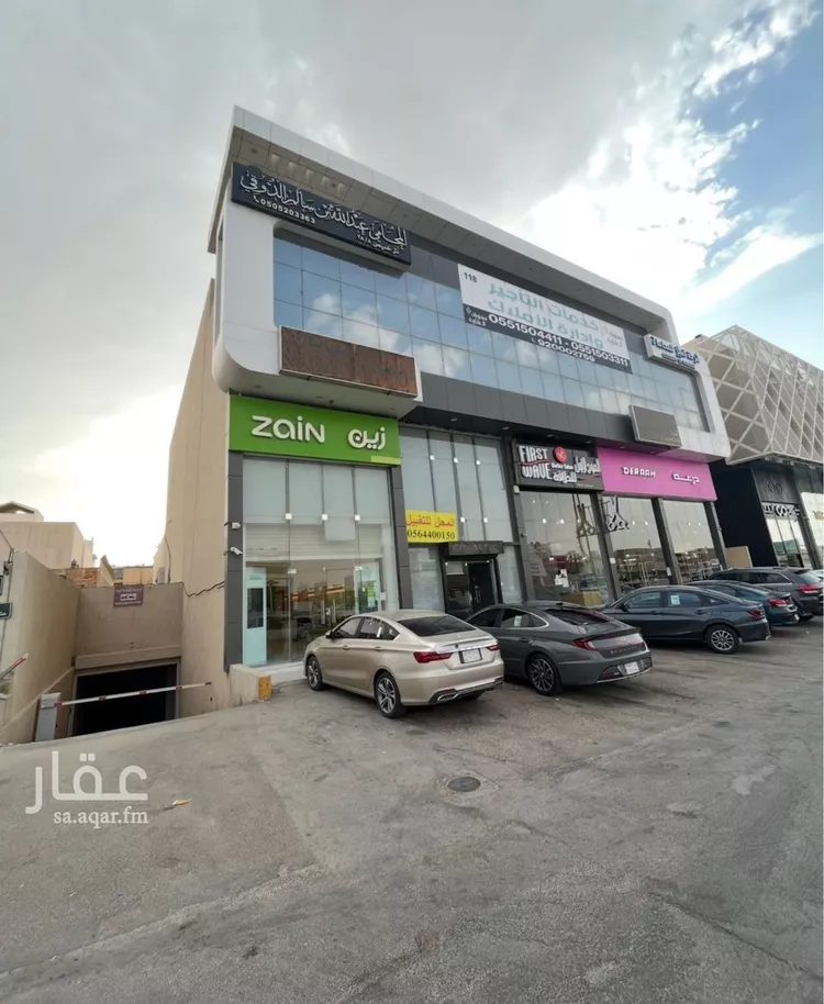 مكتب تجاري للإيجار في شارع عثمان بن عفان الفرعي, حي الوادي, مدينة الرياض, منطقة الرياض