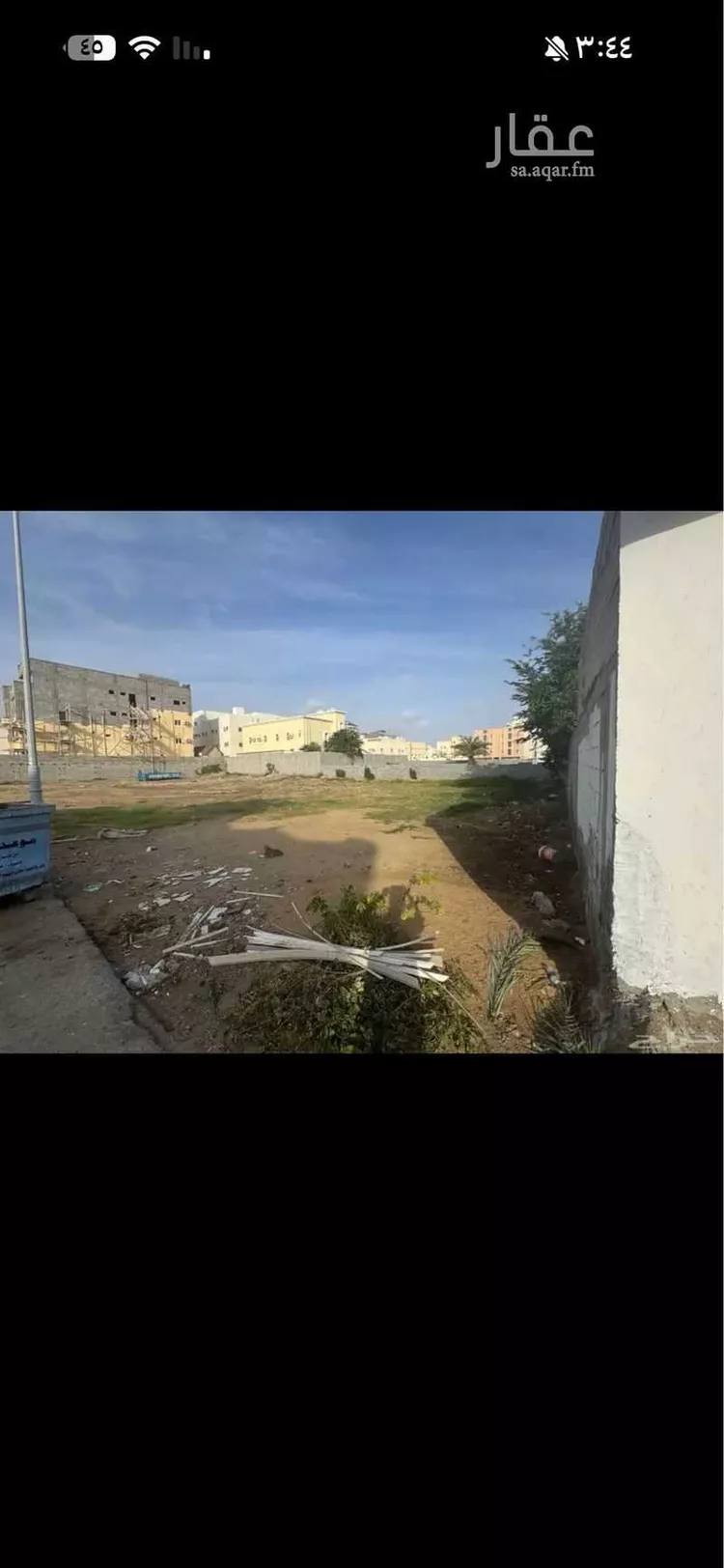 أرض للبيع في شارع شهيد الدين ثم الوطن محمد هادي ثابت حكمي, حي الشاطئ, مدينة جازان, منطقة جازان صورة 4