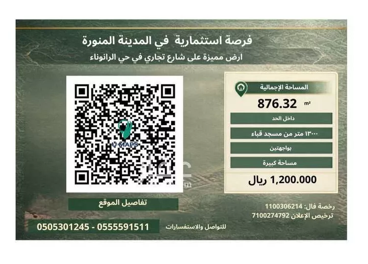 Land for Sale in Medina Ar Ranuna صورة 3