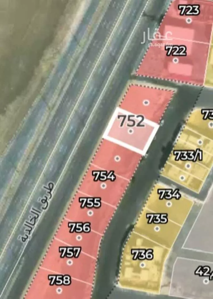 أرض للإيجار في شارع الخالدية, حي الكوثر, مدينة الخبر, المنطقة الشرقية صورة 2