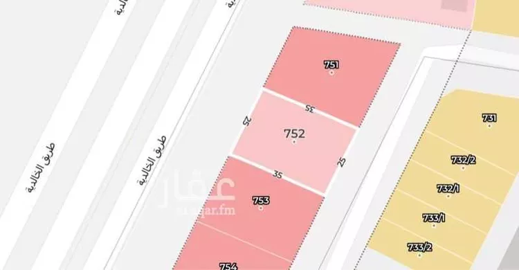 أرض للإيجار في شارع الخالدية, حي الكوثر, مدينة الخبر, المنطقة الشرقية صورة 3