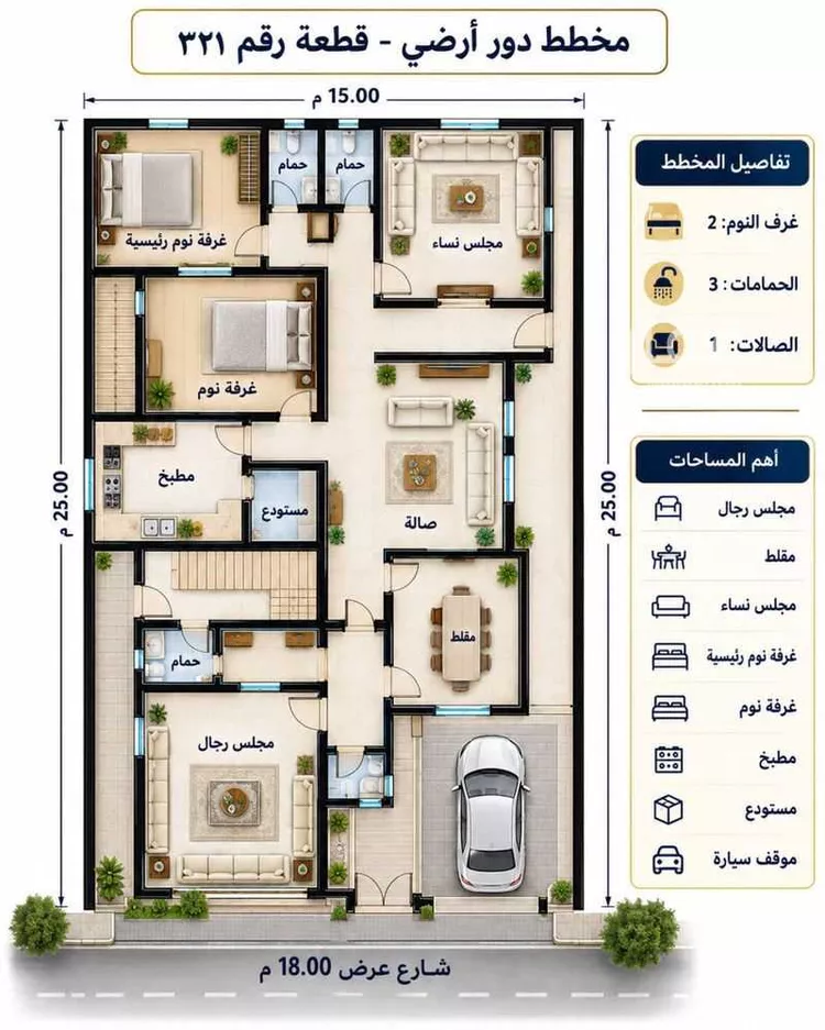 دور للبيع في حي الهدا, مدينة الخرج, منطقة الرياض صورة 2