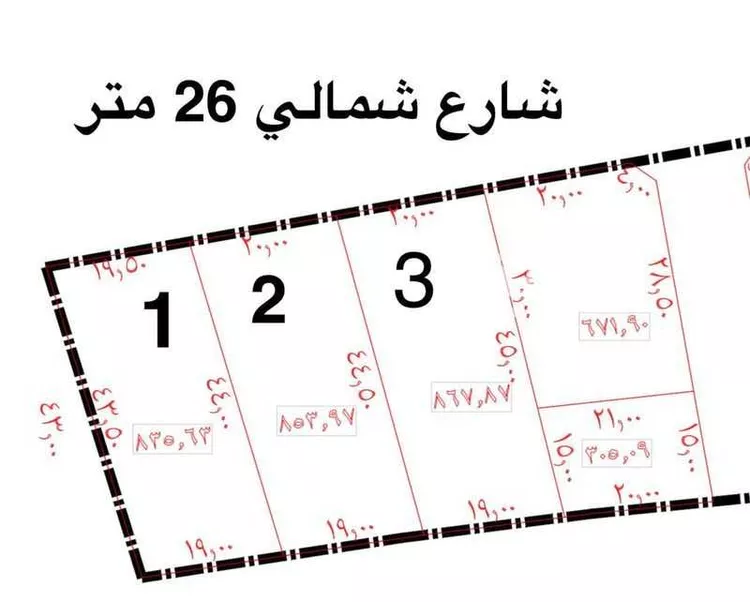 أرض للبيع في شارع 16 الروابي, حي الروابي, مدينة أبها, منطقة عسير صورة 3