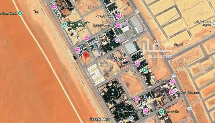 أرض للإيجار في شارع ال الشاعر, حي الرمال, مدينة الرياض, منطقة الرياض