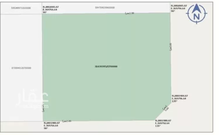 أرض للبيع في حي الرياض الثالث, مدينة الاحساء, المنطقة الشرقية صورة 2