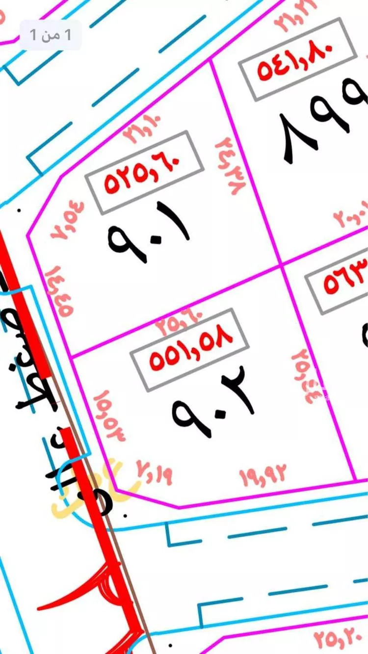 أرض للبيع في طريق الأمير سلطان بن عبدالعزيز ، حي العزيزية ، البدائع ، البدائع
