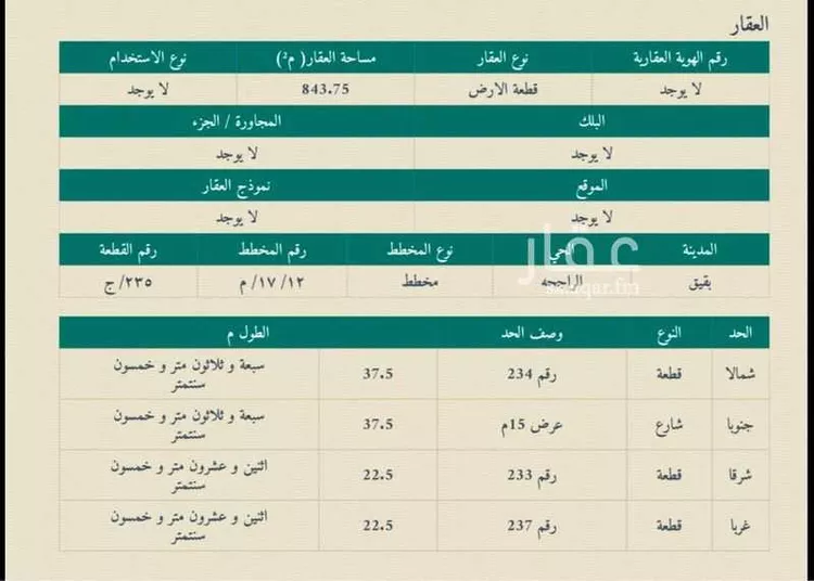 Land for Sale in Buqayq Ishbiliyah