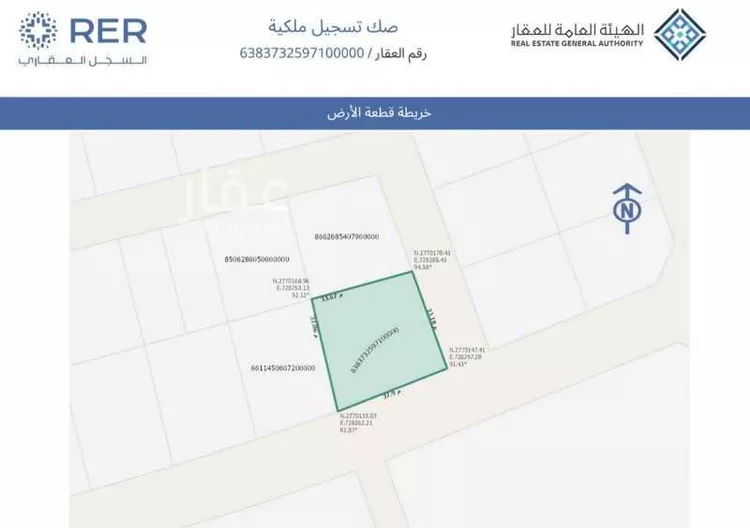 أرض للبيع في شارع ابي العباس الجندي ، حي النخبة ، الرياض ، منطقة الرياض صورة 3