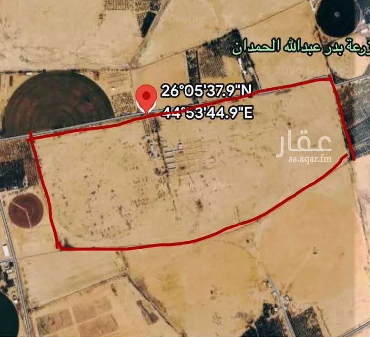 مزرعة للبيع في حي مزارع الحماده الشماليه, مدينة مزارع الحماده الشماليه, منطقة الرياض صورة 2