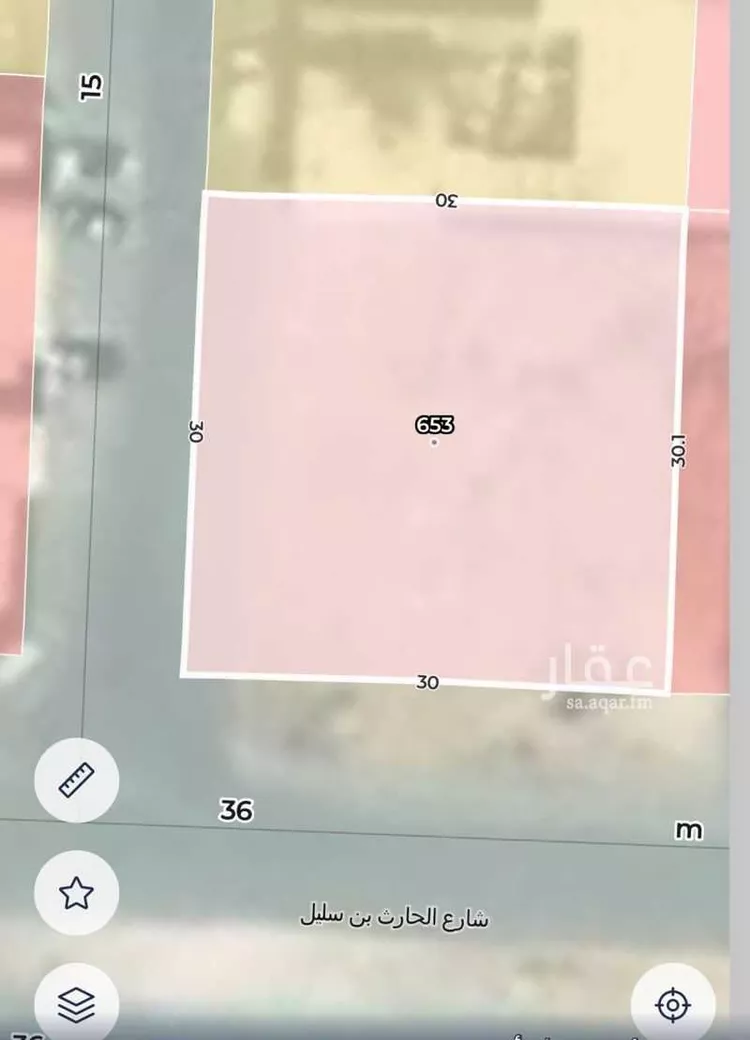 أرض للبيع في شارع الحارث, حي العارض, مدينة الرياض, منطقة الرياض صورة 2