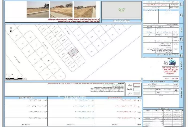 أرض للبيع في شارع علي بن أبي البقاء, حي أبحر الشمالية, مدينة جدة, منطقة مكة المكرمة صورة 3