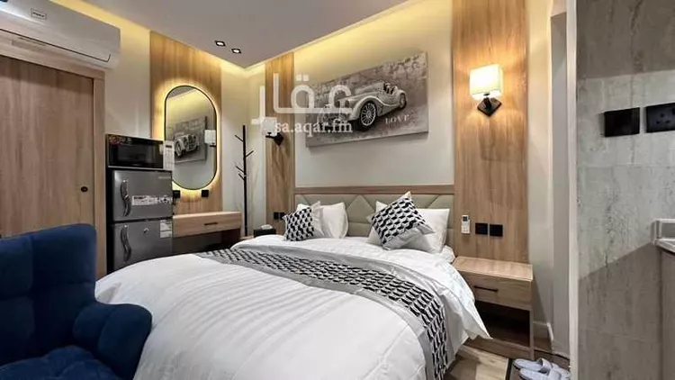 استديو مفروش للحجز في شارع محمد الكفيف, حي العقيق, الرياض صورة 4
