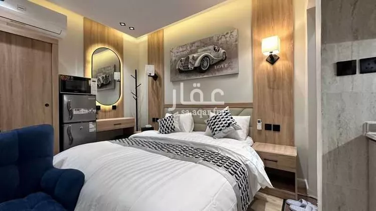 استديو مفروش للحجز في شارع محمد الكفيف, حي العقيق, الرياض صورة 3