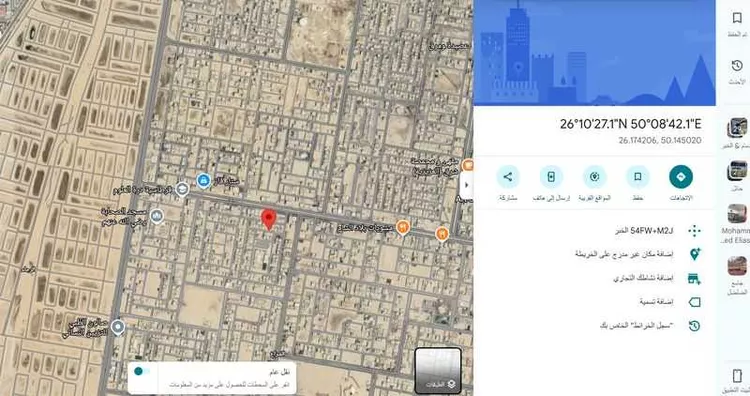 أرض للبيع في شارع 38ا, حي الشراع, مدينة الخبر, المنطقة الشرقية