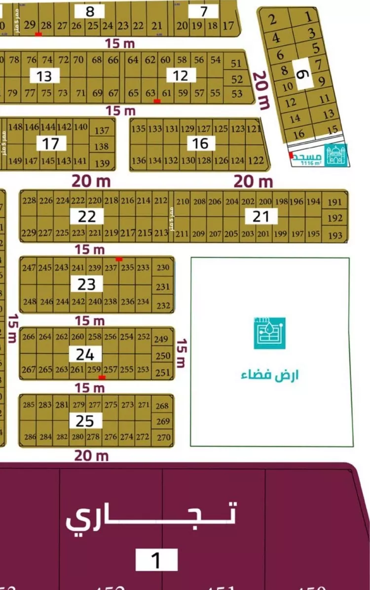 أرض للبيع في بريدة ، بريدة صورة 3