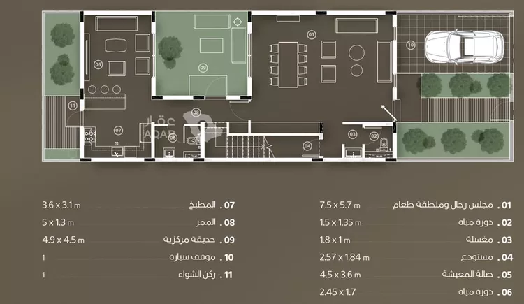 فيلا للإيجار في الرياض ، منطقة الرياض 13