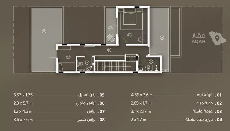 فيلا للإيجار في الرياض ، منطقة الرياض 15