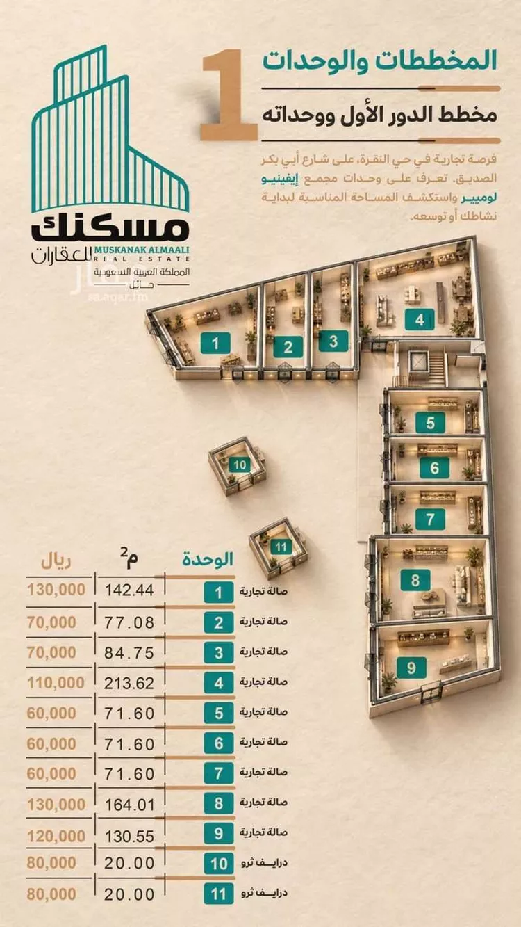 Complex for rent in Hail An Naqrah