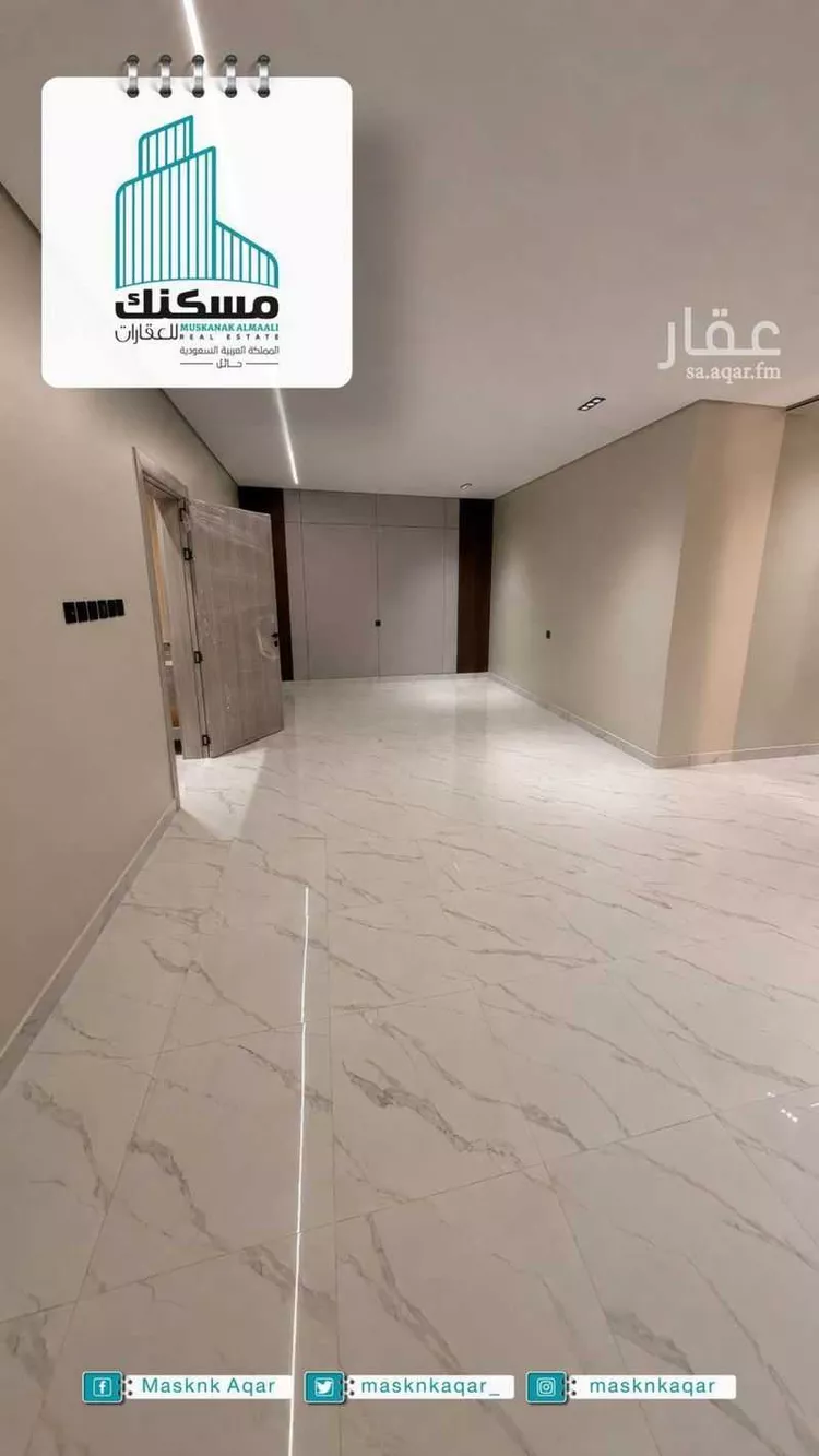 شقة للبيع في شارع ابي الفتوح بن ابي الفوارس, حي النقرة, مدينة حائل, منطقة حائل صورة 5