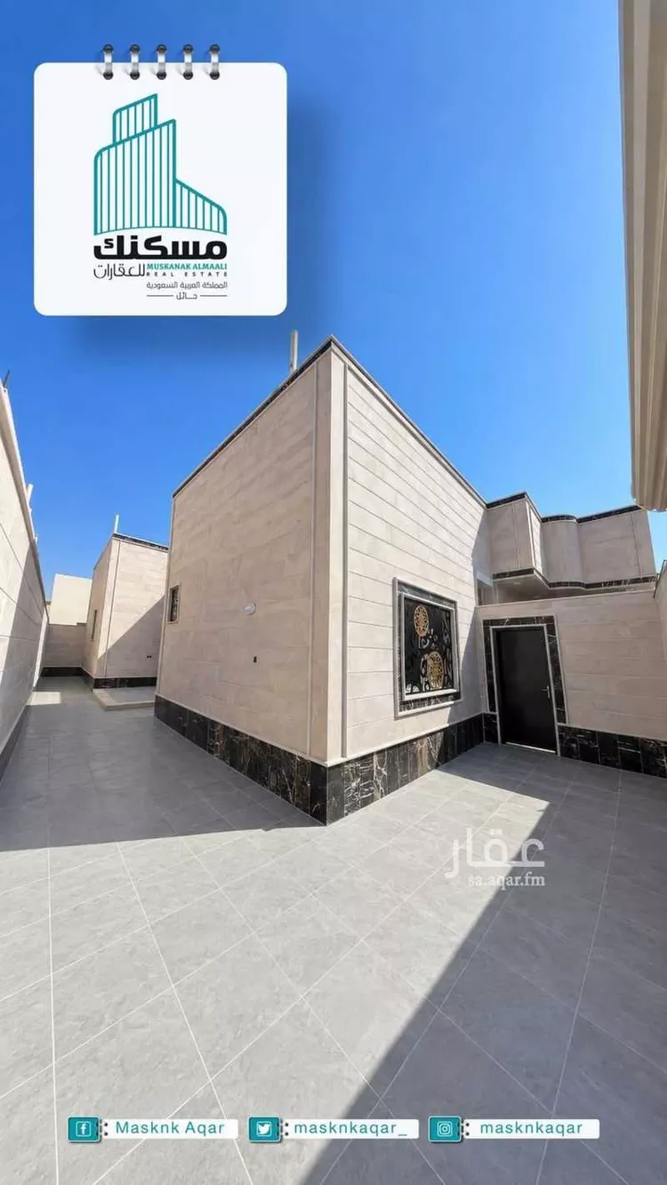دور للبيع في شارع عون ابن جعفر ابن ابي طالب الهاشمي, حي نقرة قفار, مدينة حائل, منطقة حائل صورة 2