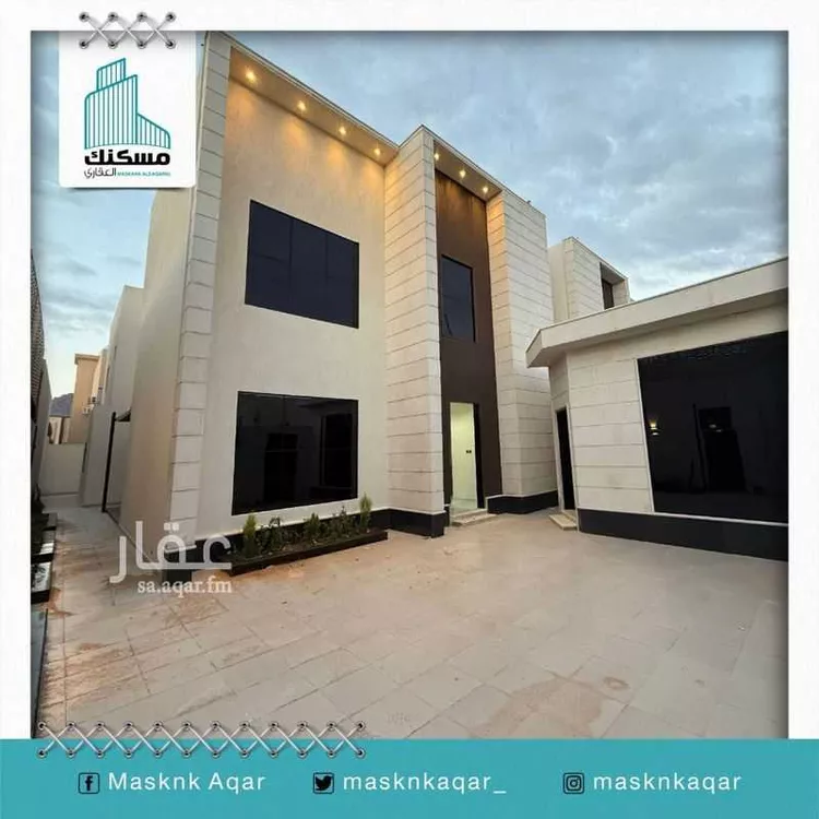 فيلا للبيع في حي الوادي, مدينة حائل, منطقة حائل صورة 2